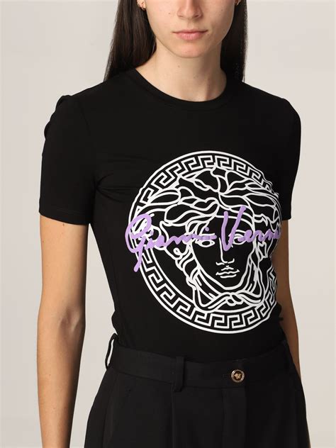 versace t shirt and hat|Versace tee shirts women.